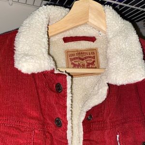 Levi’s Sherpa Jacket- Brand New Only Worn Once